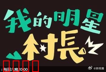 我的明星村长：星光照田野